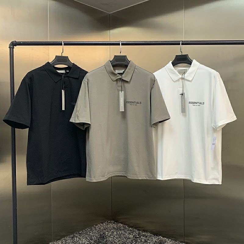 Áo Polo ESSENTIALS FEAR OF GOD mã TG 26 - Full tem tag