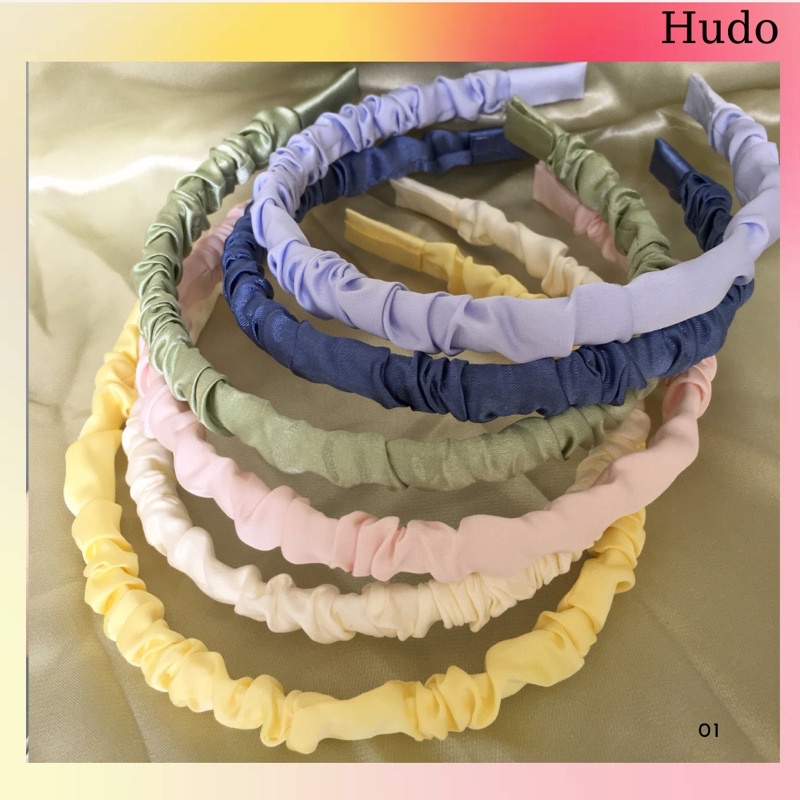 Băng đô XINH XẮN lụa satin phong cách hàn quốc nhẹ nhàng cho nữ