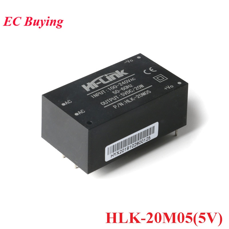 Mô Đun Cấp Nguồn Mini AC DC 220V Sang 5V/9V/12V/15V/24V 20W HLK-20M05 HLK-20M09 HLK-20M12 HLK-20M24