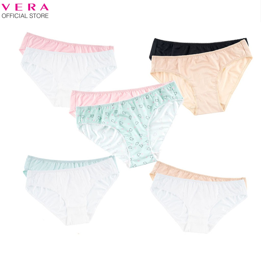 [Mã WABRVE99 giảm 10% đơn 99K] Combo 10 quần lót nữ thun lạnh Vera 6323