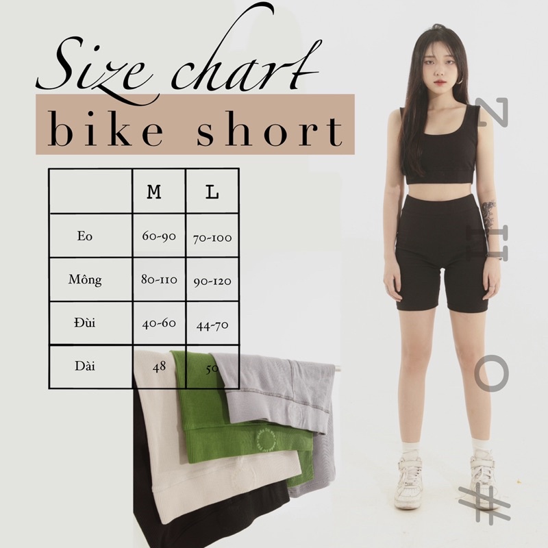 SET ĐỒ TRENDY THỂ THAO gồm áo croptop và quần biker NHÀ BẠCH TUỘC ( SPORTIE SET) | BigBuy360 - bigbuy360.vn