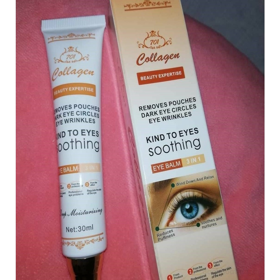 Bôi thâm mắt ngừa nếp nhăn Collagen Plus Vit E EYE BALM Kind To Eyes Soothing