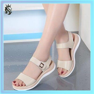 Giày Sandal Cao Gót Đế Dày Mềm Mại Có Size Lớn Dành Cho Mẹ Bầu