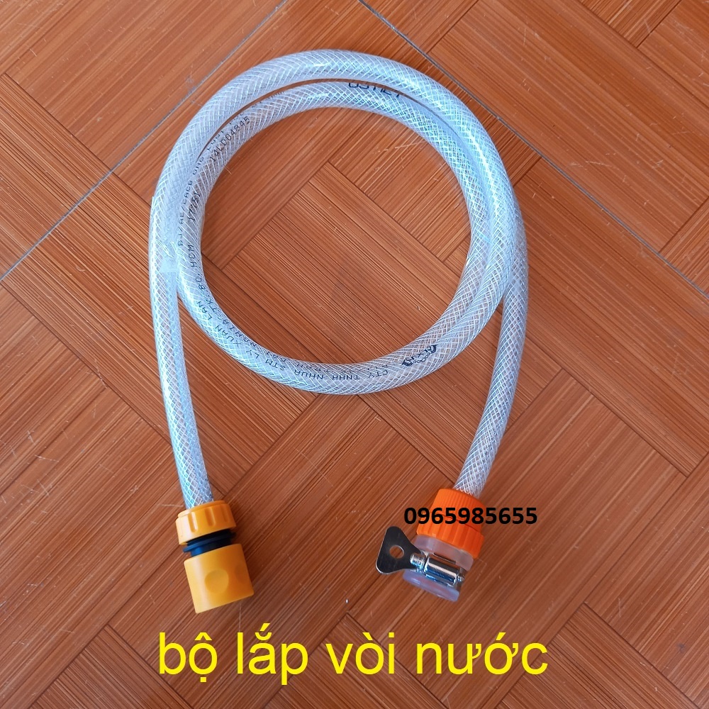 Dây cấp hút nước máy rửa xe gia đình, dây cấp nước máy rửa xe loại tốt