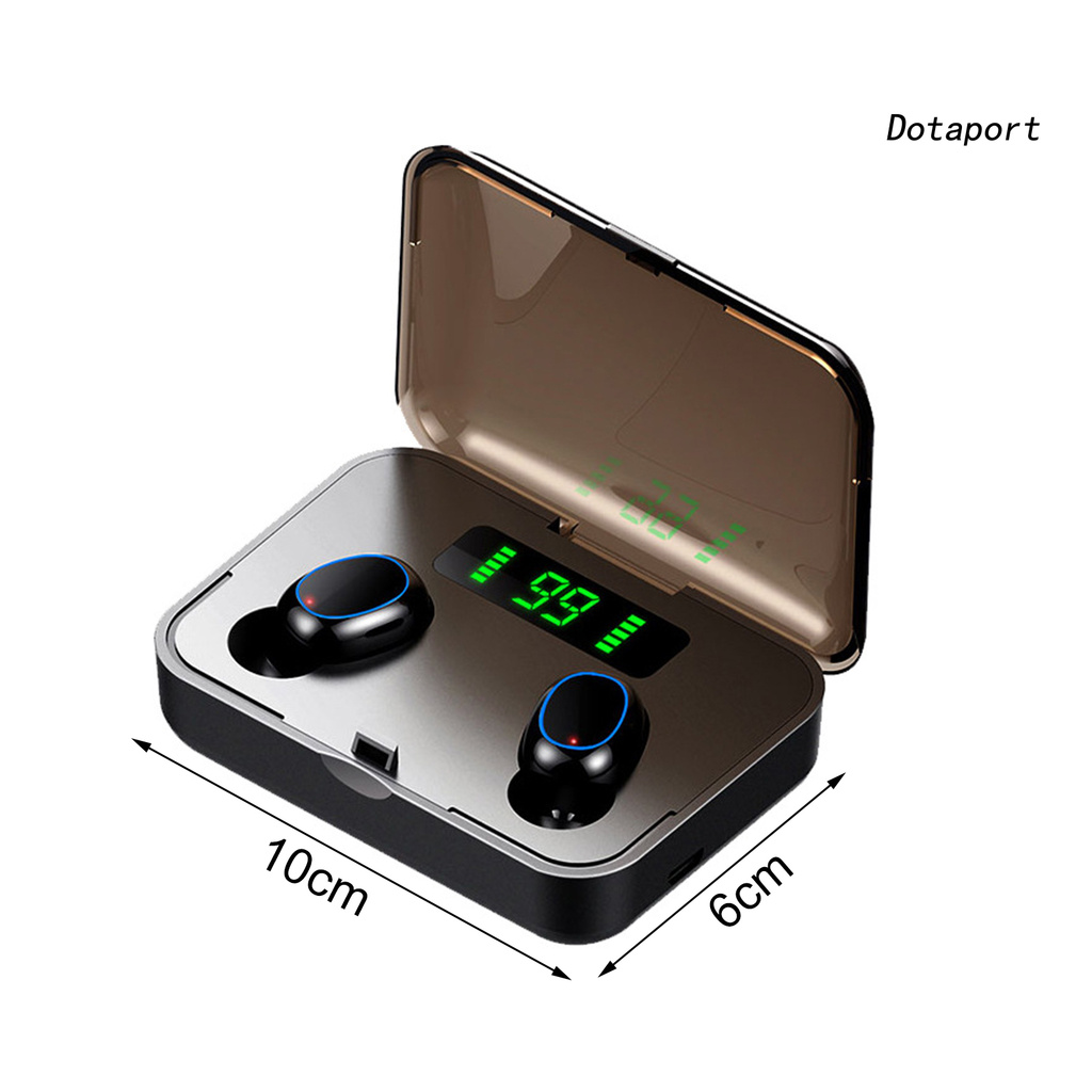 Tai Nghe In-Ear Bluetooth 5.0 8d Bass Mạnh Kiểu Dáng Thể Thao