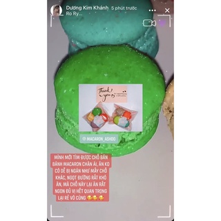 Bánh MACARON mini - 1 viên ( lẻ size 2cm )