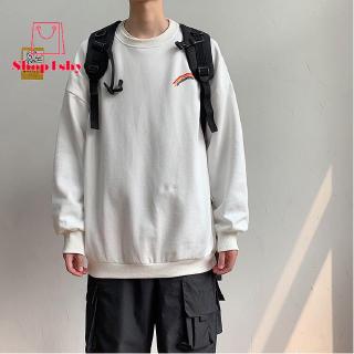 Áo khoác hoodie họa tiết cầu vồng cho nam