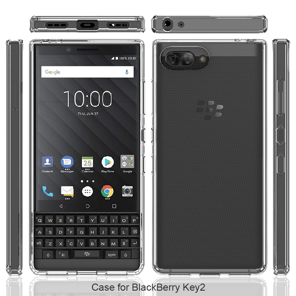 Ốp lưng Blackberry KeyTwo bumper clear cover