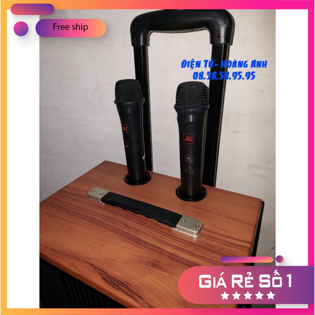 Loa kéo Jbz J8 + 2 micro không dây(J6 - J7 - J9 ... mẫu mới 3