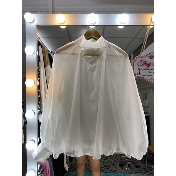 Áo voan tơ cao cấp bigsize Thuỳ Trangg