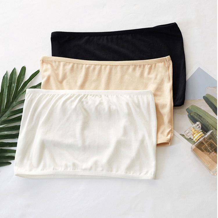 Áo Lót Cotton Hai Dây Màu Trơn Co Giãn Chống Chảy Xệ Cho Nữ | BigBuy360 - bigbuy360.vn