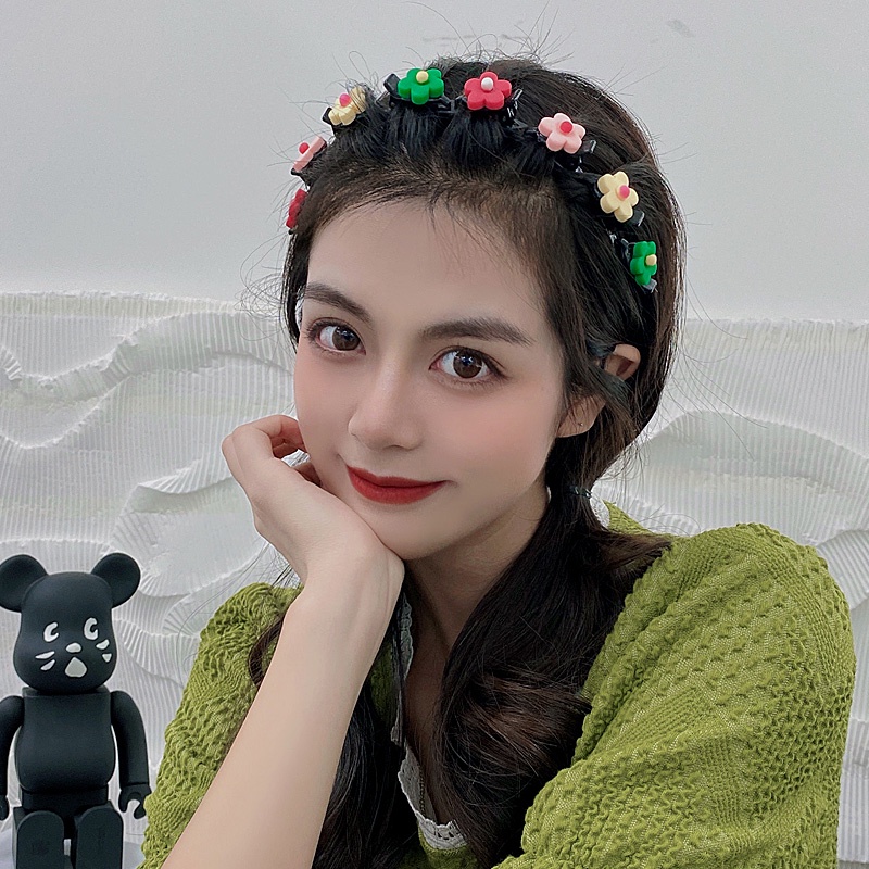 Cài tóc họa tiết trái cây hoạt hình dễ thương cho nữ 2021