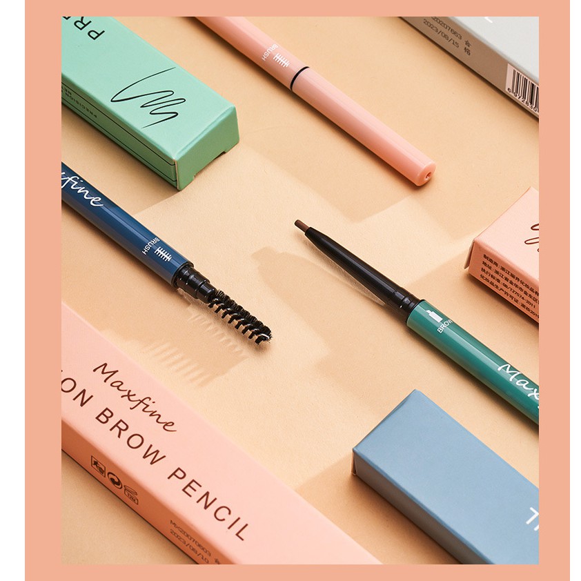 Bút chì kẻ lông mày trang điểm đầu tam giác siêu mịn màng chống thấm nước và mồ hôi