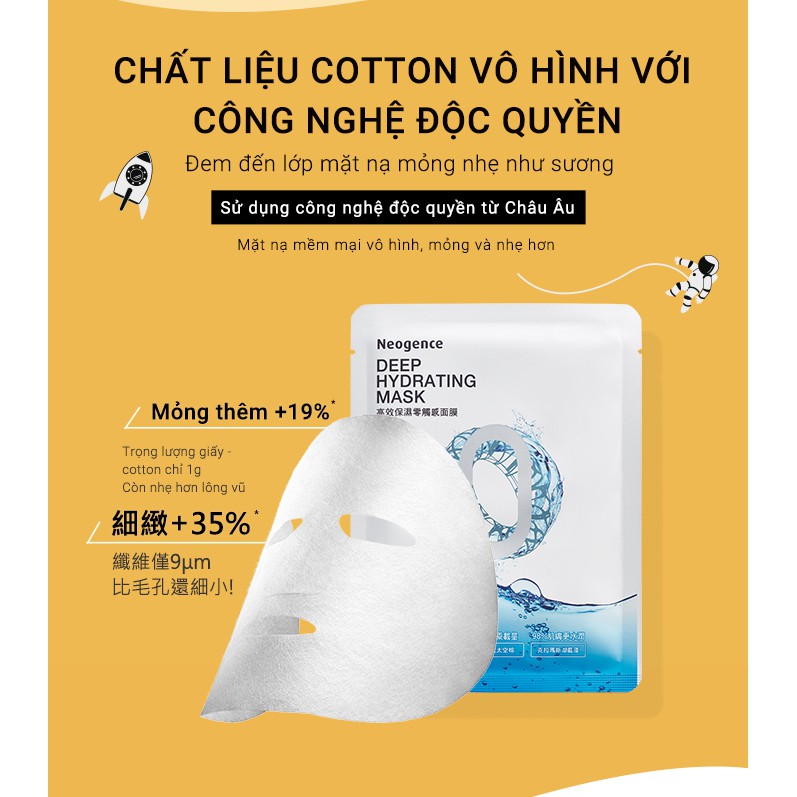 Mặt nạ Zero Neogence phục hồi dành cho da dầu mụn và dưỡng ẩm gấp đôi - 5 miếng x 33 ml | BigBuy360 - bigbuy360.vn