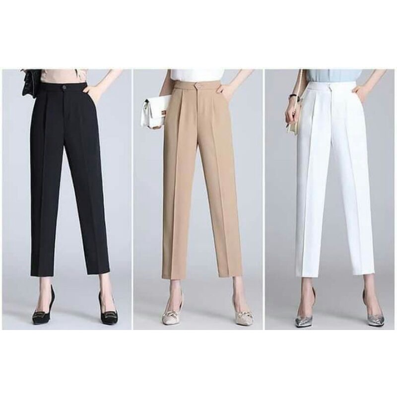 QUẦN BAGGY CHO CÁC CÔ NÀNG THÍCH TÔN DÁNG TAMTIT SHOP, CHẤT LIỆU TUYẾT MƯA , PHONG CACH HQ, KÈM QUÀ TẶNG
