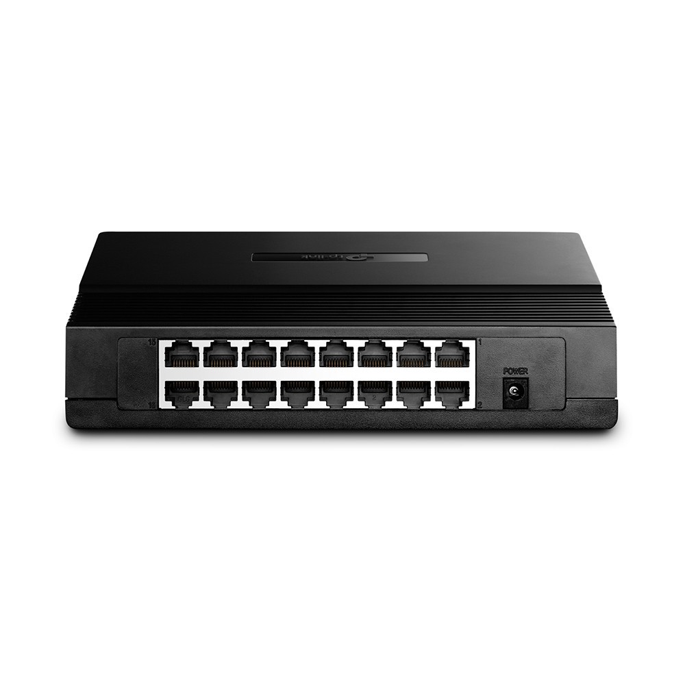 [Mã 159ELSALE hoàn 7% đơn 300K] Switch chia tín hiệu để bàn 16 cổng 10/100Mbps TL-SF1016D-Bảo hành 24 T