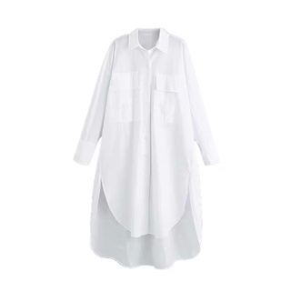 Thanh lý sơ mi dáng dài Zara auth