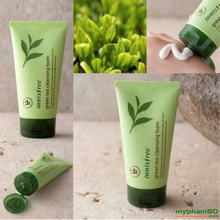 Sữa Rửa Mặt Innisfree Green Tea Cleansing Foam chính hãng size 30ml