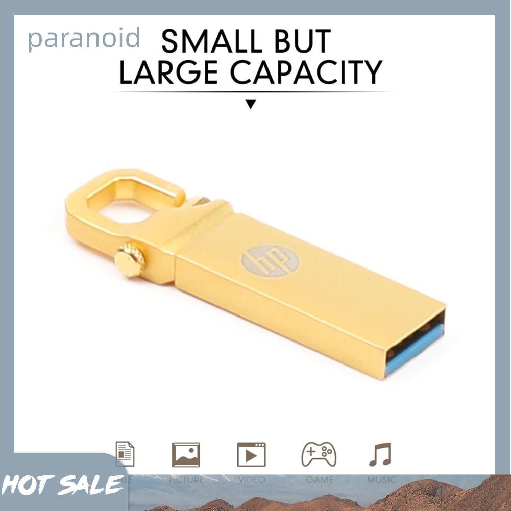 Usb 2.0 Bằng Kim Loại Chống Nước Có Móc Khóa Tiện Dụng | BigBuy360 - bigbuy360.vn