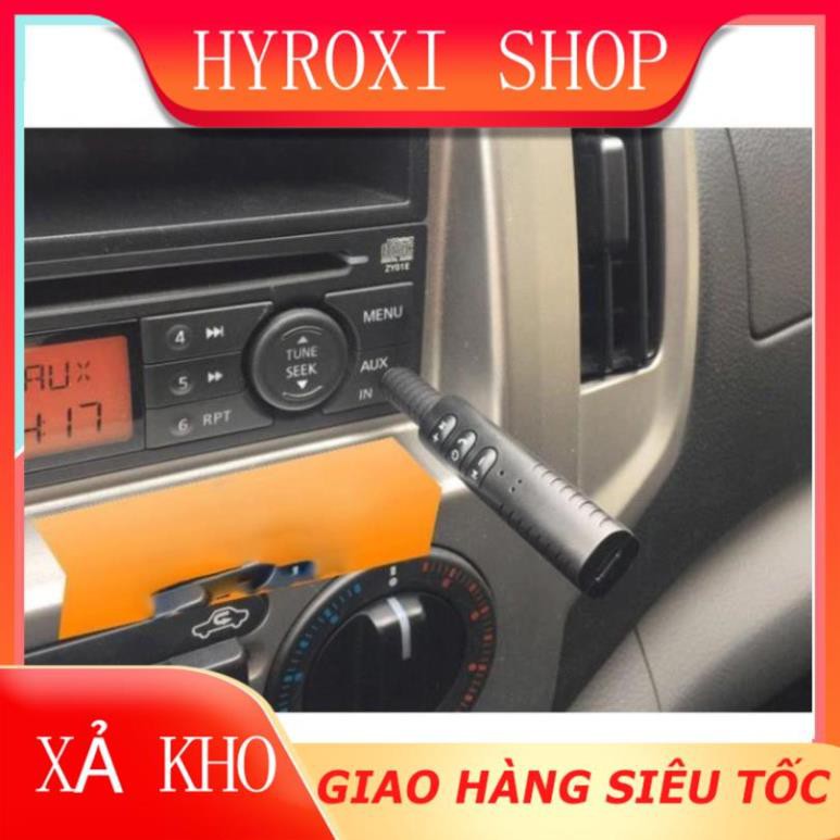 Adapter chuyển đổi tai nghe, loa cắm dây thành Bluetooth không dây HYROXISHOP