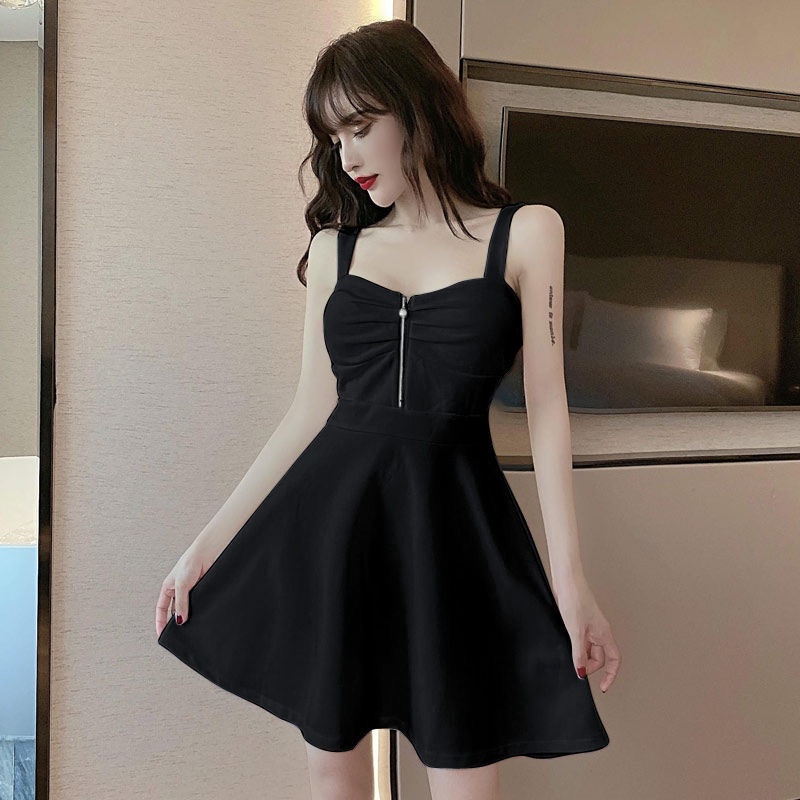 Đầm 2 dây Perty dáng chữ A thời trang hè quyến rũ cho nữ
