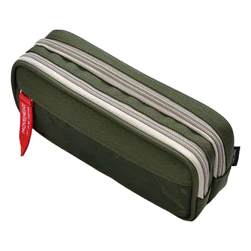 Túi Đựng Bút Hai Ngăn Sức Chứa Lớn Có Khóa Kéo Siêu Bền Tiện Dụng Cho Văn Phòng / Trường Học