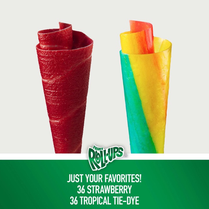 Kẹo dẻo trái cây thơm ngon Fruit Roll-Ups của Mỹ