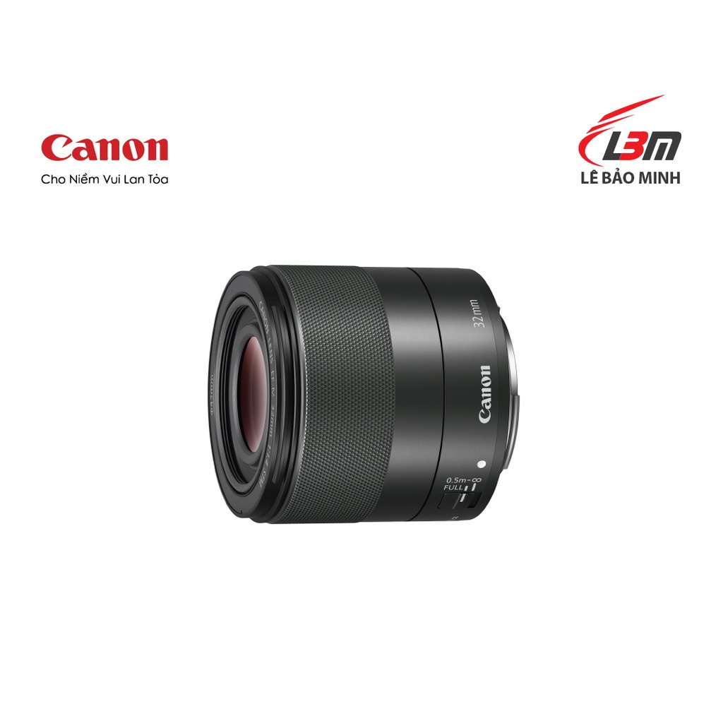 Ống kính Canon EF-M32mm f/1.4 STM - HÀNG CHÍNH HÃNG LÊ BẢO MINH