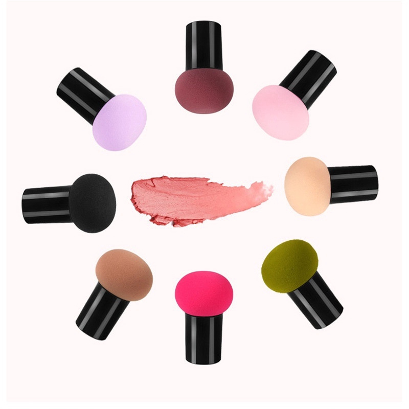 Mút xốp trang điểm tán phấn khô đánh kem nền dạng lỏng thiết kế hình cây nấm