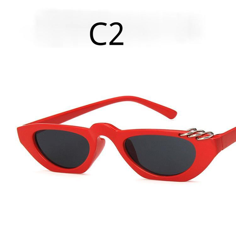 Kính mát gọng nhỏ phong cách hip hop cá tính thời trang