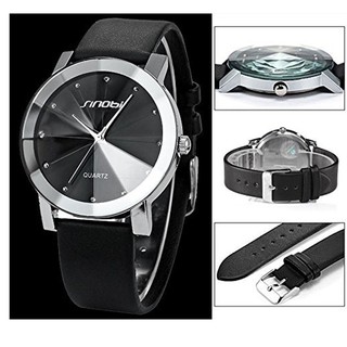 Đồng hồ đôi dây da thương hiệu SINOBI 2288