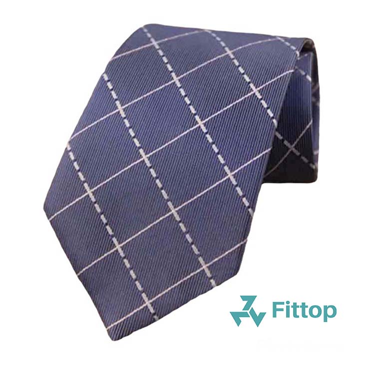 Cà Vạt Nam Sọc Thời Trang Hàn Quốc 7CM FITTOP CAVAT-169