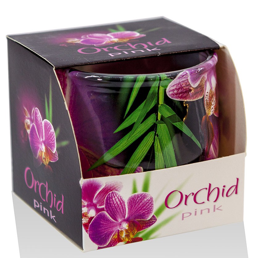 ( LAN HỒ ĐIỆP ) Ly nến thơm tinh dầu Bartek Orchid 100g - Nến thơm phòng, khử mùi, trang trí, sáp thơm phòng, đuổi muỗi
