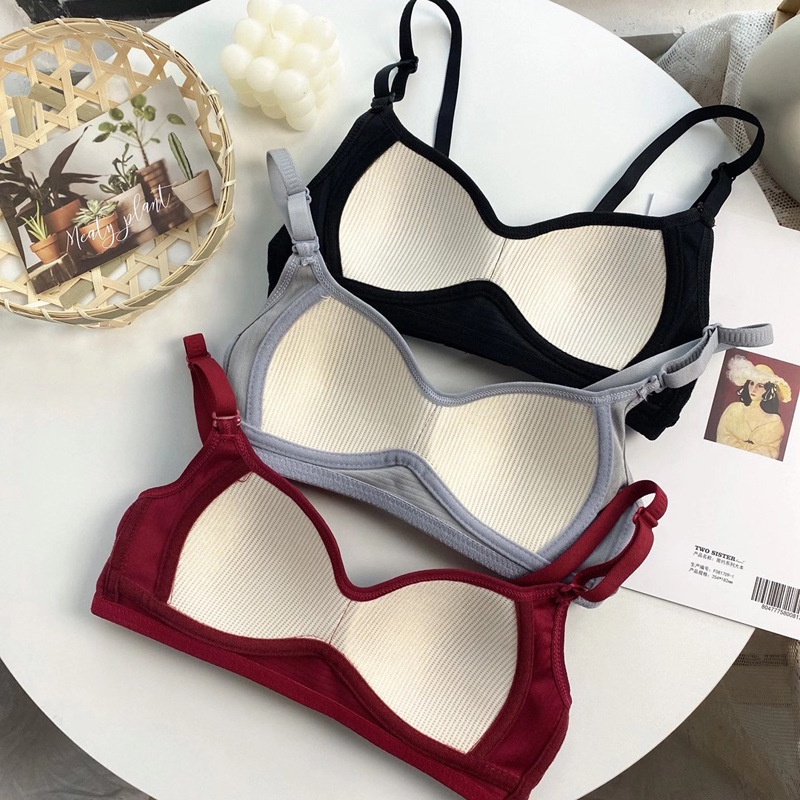 (1 Set) Áo Lót Không Đường May Nâng Ngực Size 32-38ab Thời Trang | WebRaoVat - webraovat.net.vn