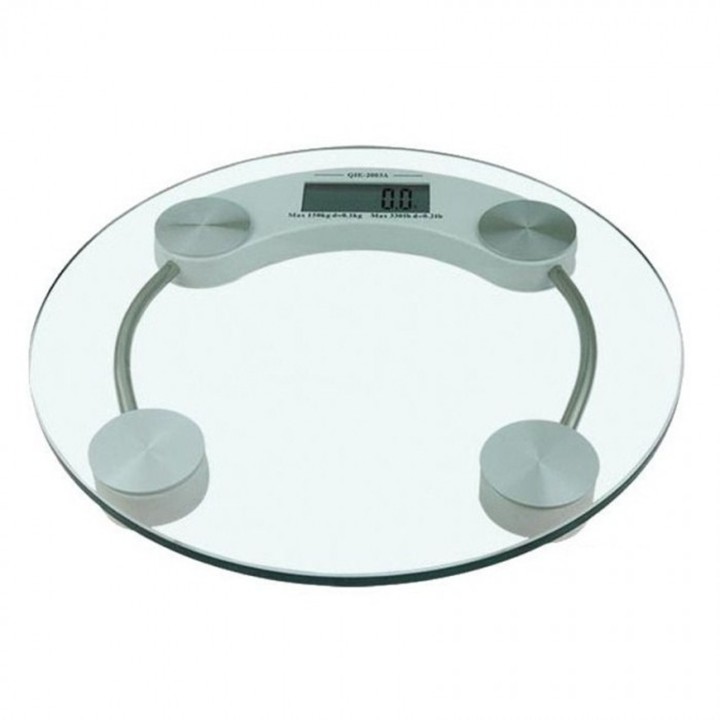 [HCM] Cân Sức Khỏe Điện Tử Tròn Personal Scale 2003A Mặt Kính 26cm 33 cm