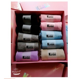 Set 2 đôi tất nữ nano kháng khuẩn , khủ mùi chân không hôi kaffdare