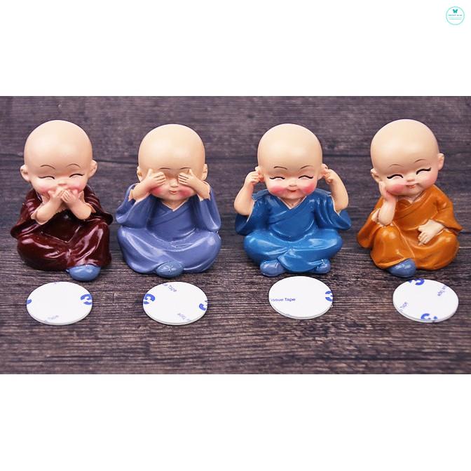 Bộ tượng tứ không KHÔNG NHÌN, KHÔNG NÓI, KHÔNG NGHE, KHÔNG LÀM để tâm thanh tịch cho mình bình an