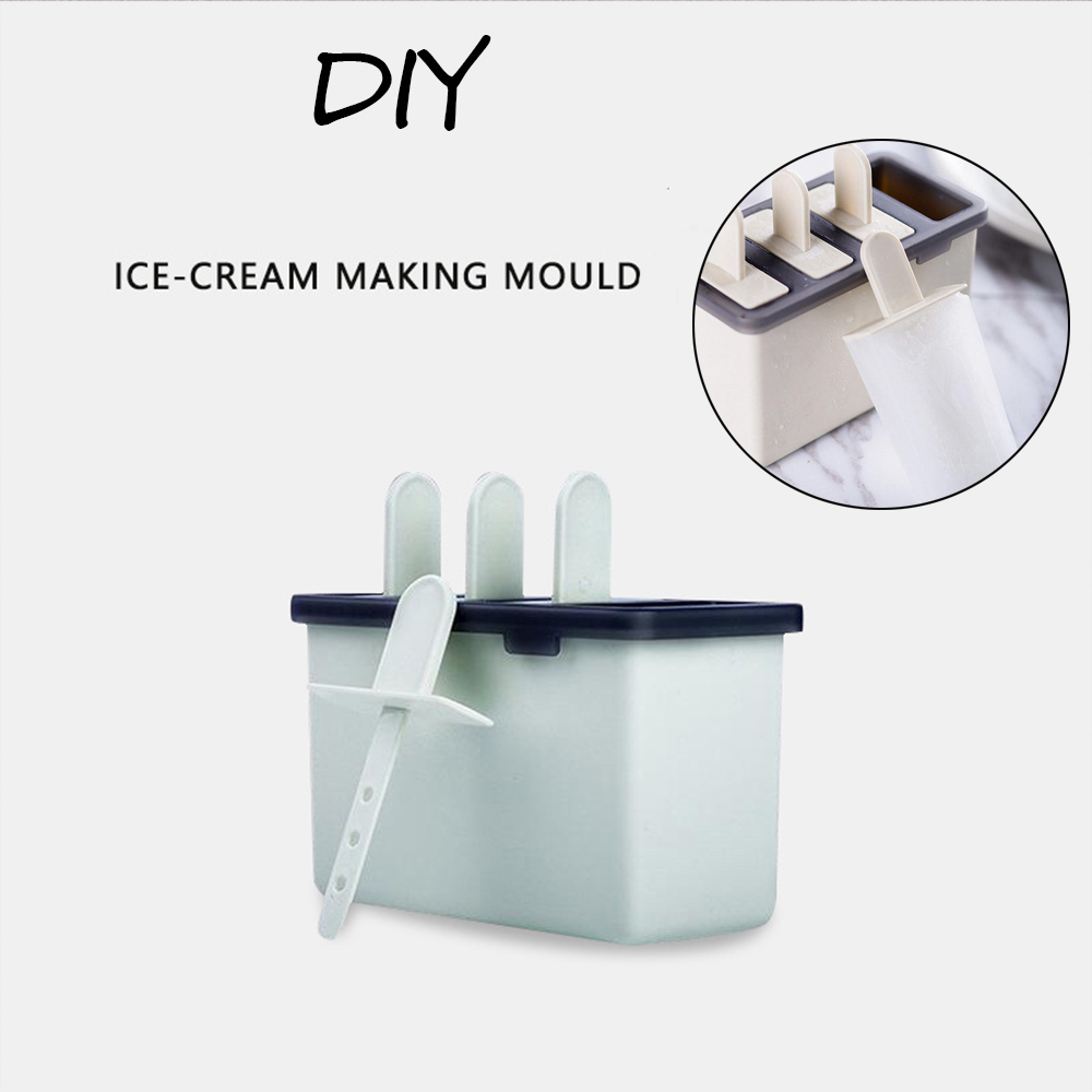 Khuôn Làm Kem Que DIY Sử Dụng Tiện Lợi