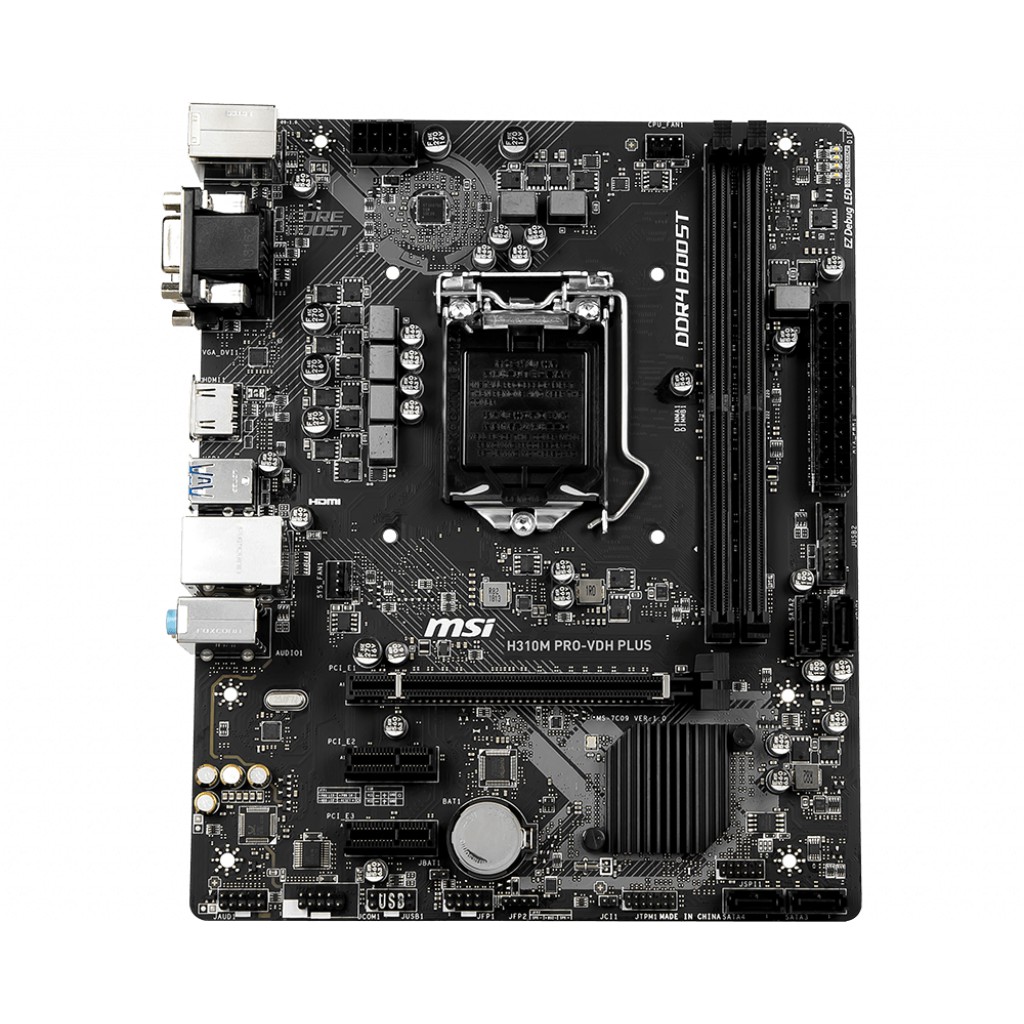 Bo Mạch Chủ Mainboard MSI H310M PRO-VDH PLUS - Hàng Chính Hãng