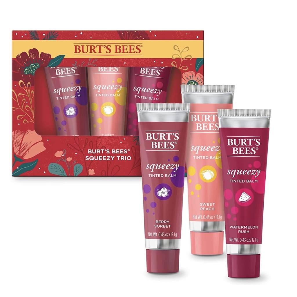 Son dưỡng có màu dạng tuýp Burt’s Bee Squeezy Tinted Balm 12.1g