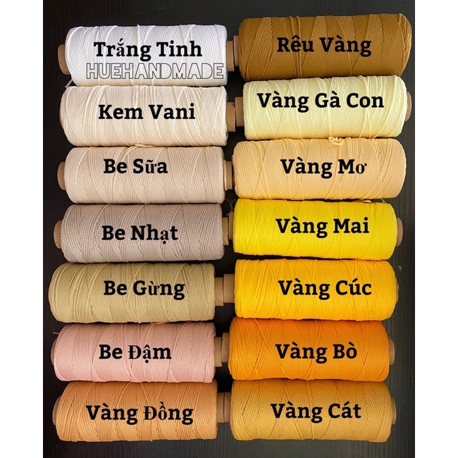 Sợi Dệt Cotton - Sợi Dệt - Bảng 2