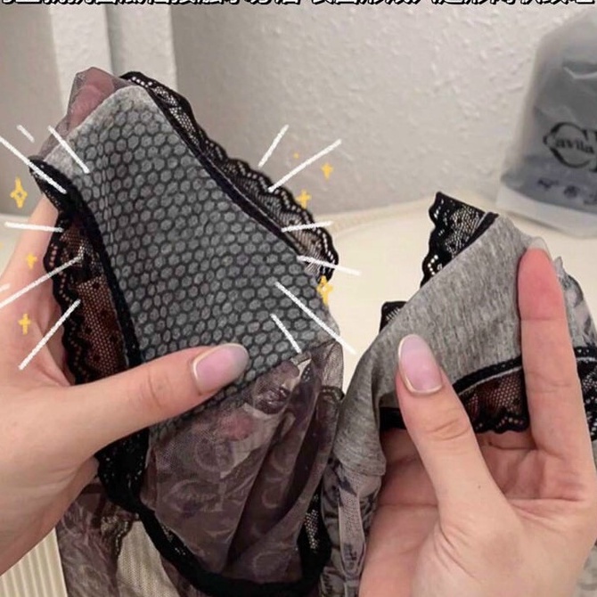 Quần Lót Nữ CK Chất Ren Lưới, Cao Cấp Siêu Mỏng Thoáng Khí