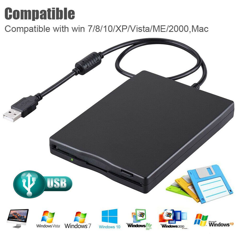Ổ Đĩa Mềm 3.5 ′ ′ Fdd Usb / Fdd 1.44mb Nhiều Màu Sắc Cho Laptop