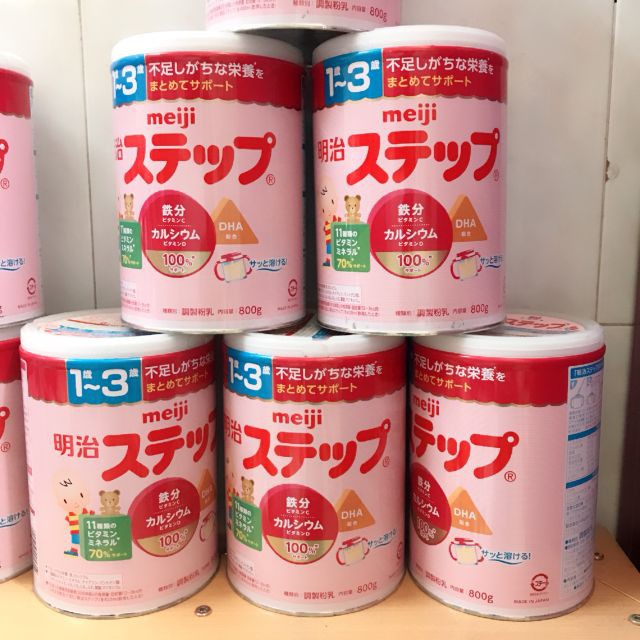 Sữa Meiji 1-3 (800g) nội địa Nhật Bản🍀CHÍNH HÃNG 🍀Là dòng sữa mát, vị nhạt, dễ uống giúp bé tăng cân một cách tự nhiên