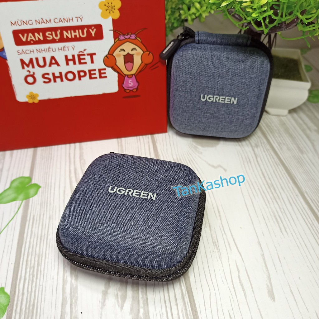 Hộp Đựng Phụ Kiện Công Nghệ Chống Nước Ugreen Cỡ Nhỏ Kích Thước 8 * 8 * 4cm