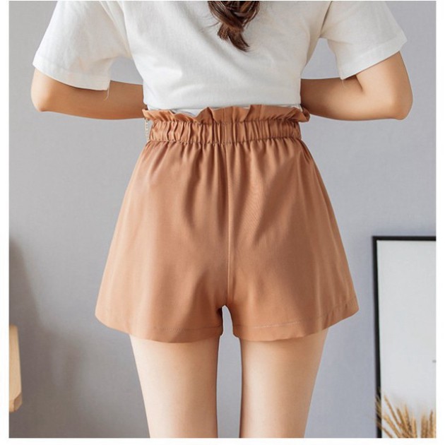 Quần short nữ lưng thun nhiều màu [lưng nhún]