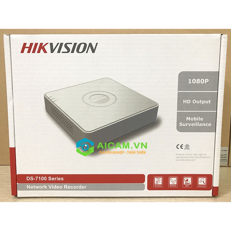 Đầu ghi hình camera IP 4 kênh HIKVISION DS-7104NI-Q1 - Hàng chính hãng
