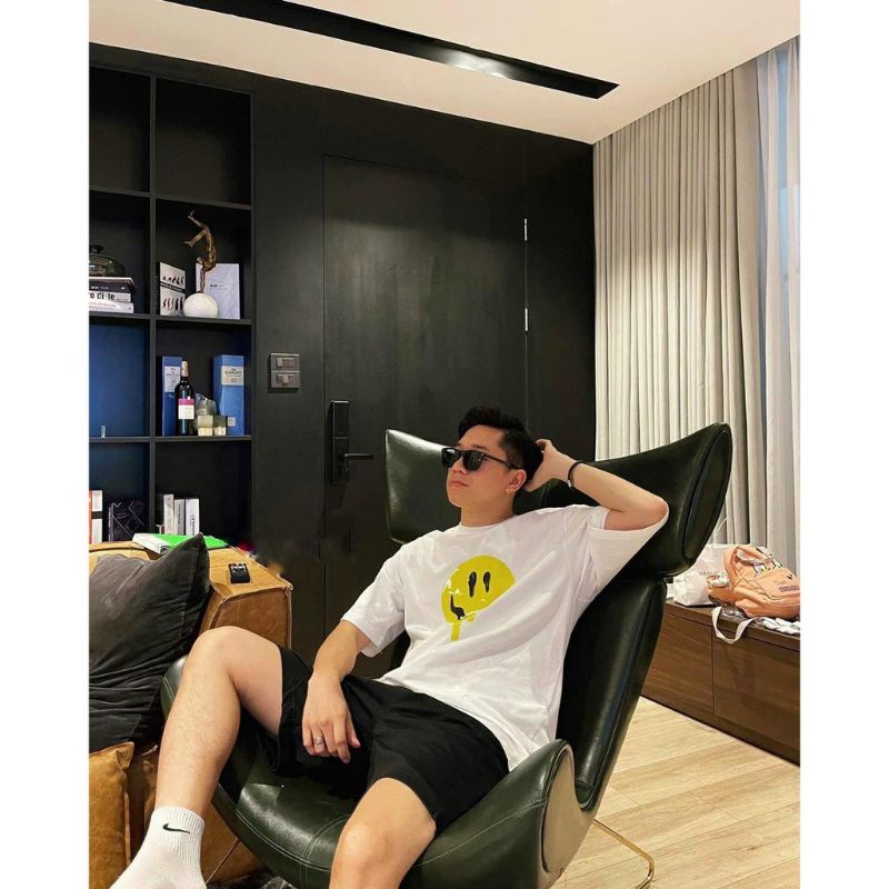 Bộ thể thao cao cấp unisex nam nữ,set đồ bộ mặc nhà Drew chất da cá mềm mịn thời trang hàn