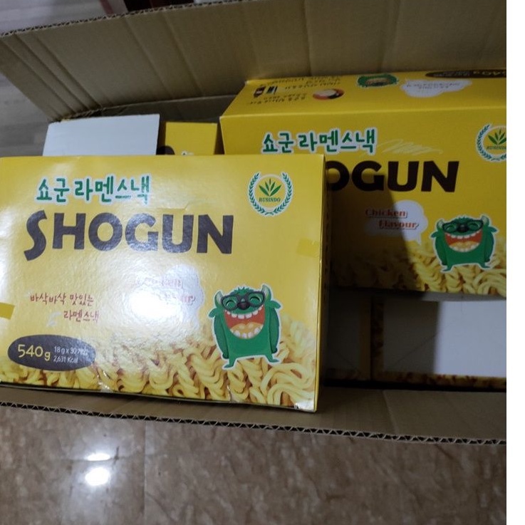 Mỳ Mì Ăn Liền Shogun Vị GÀ / Mì Ăn Liền Trẻ Em hộp 30 gói nhập khẩu ( hàng nhập khẩu chính hãng )