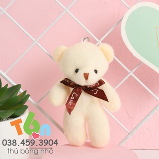 Gấu teddy nhồi bông nhỏ 10cm  Gấu bông giá trẻ tại Tp Hồ Chí Minh